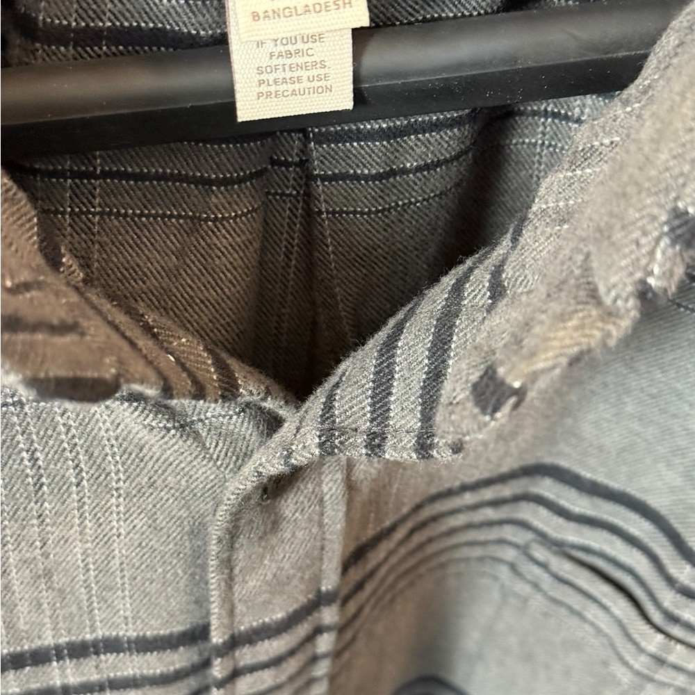 Blake Shelton X Lands’ End Plaid Flannel Button-Down Shirts XXLT Lot 2 - Picture 10 of 15